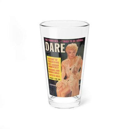 Barbara Nichols #128 - Mag. Cover (Vintage Female Icon) Pint Glass 16oz 16oz - Go Mug Yourself