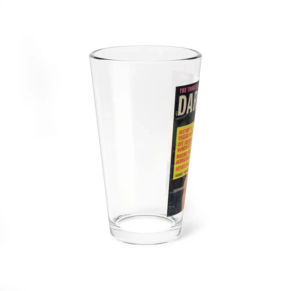 Barbara Nichols #128 - Mag. Cover (Vintage Female Icon) Pint Glass 16oz - Go Mug Yourself
