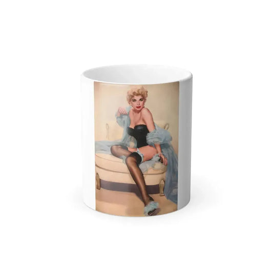 Barbara Nichols #141 (Vintage Female Icon) Color Changing Mug 11oz 11oz - Go Mug Yourself