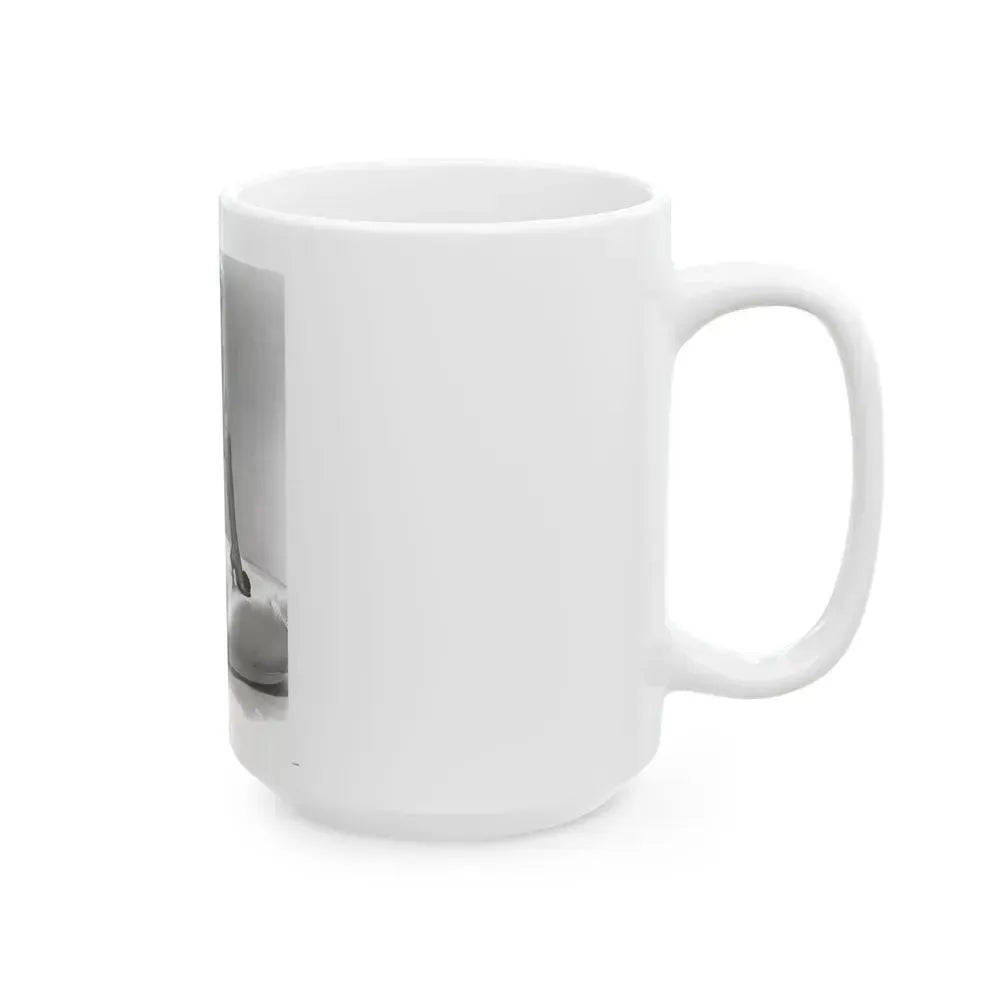 Barbara Nichols #151 (Vintage Female Icon) White Coffee Mug - Go Mug Yourself