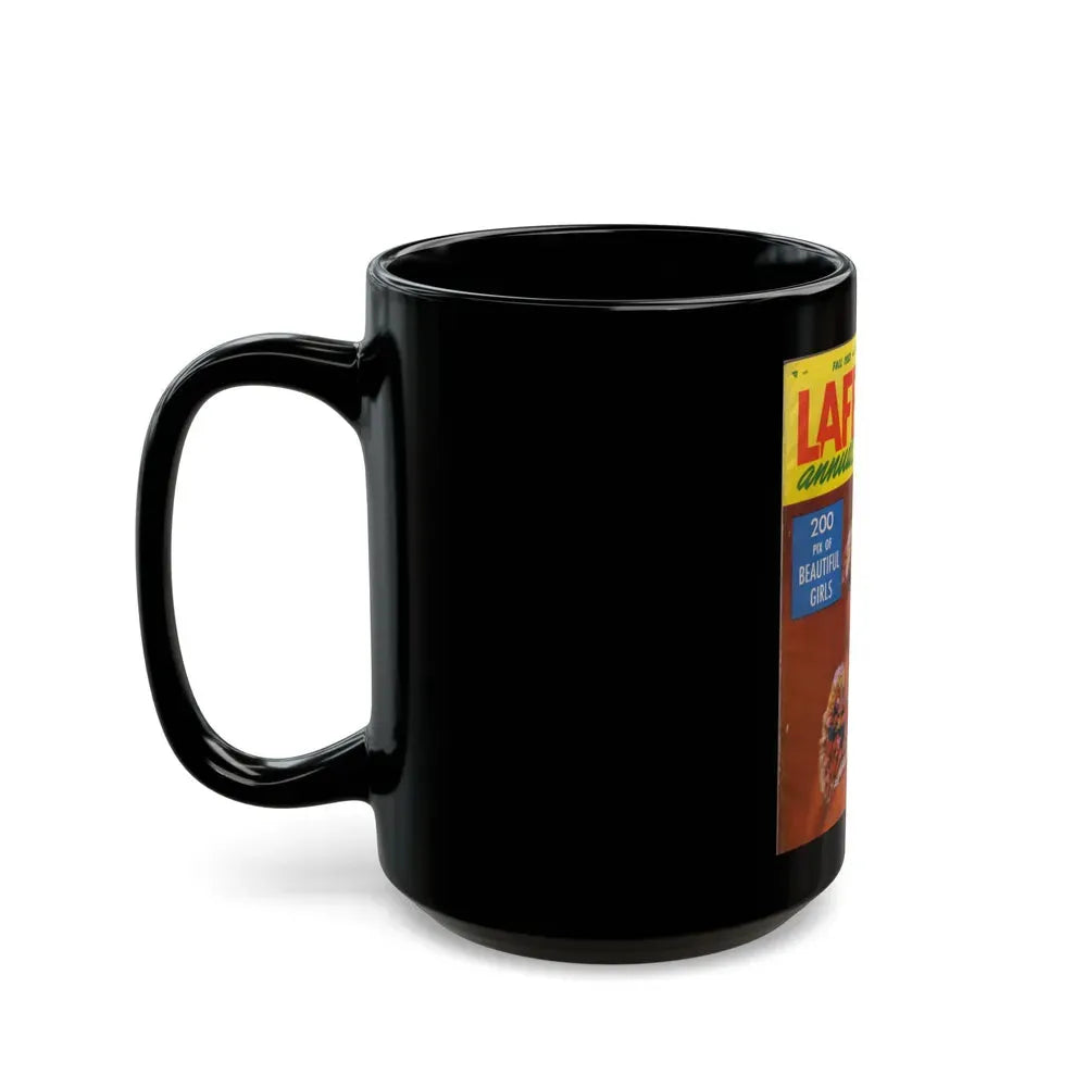 Barbara Nichols #164 - Mag. Cover (Vintage Female Icon) Black Coffee Mug - Go Mug Yourself