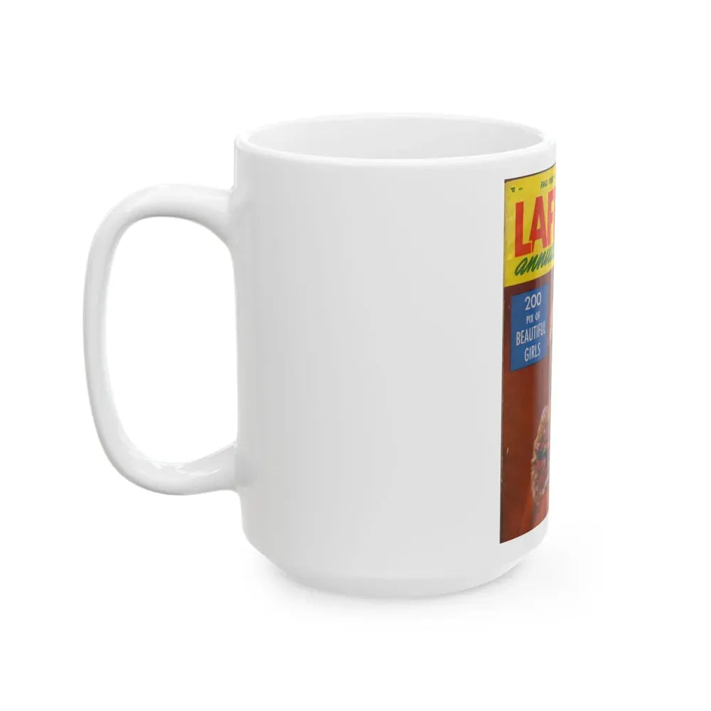 Barbara Nichols #164 - Mag. Cover (Vintage Female Icon) White Coffee Mug - Go Mug Yourself