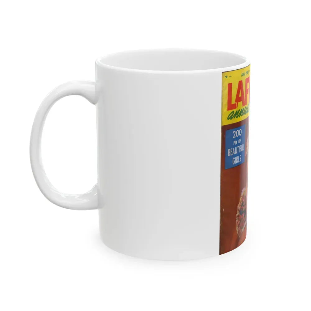 Barbara Nichols #164 - Mag. Cover (Vintage Female Icon) White Coffee Mug - Go Mug Yourself