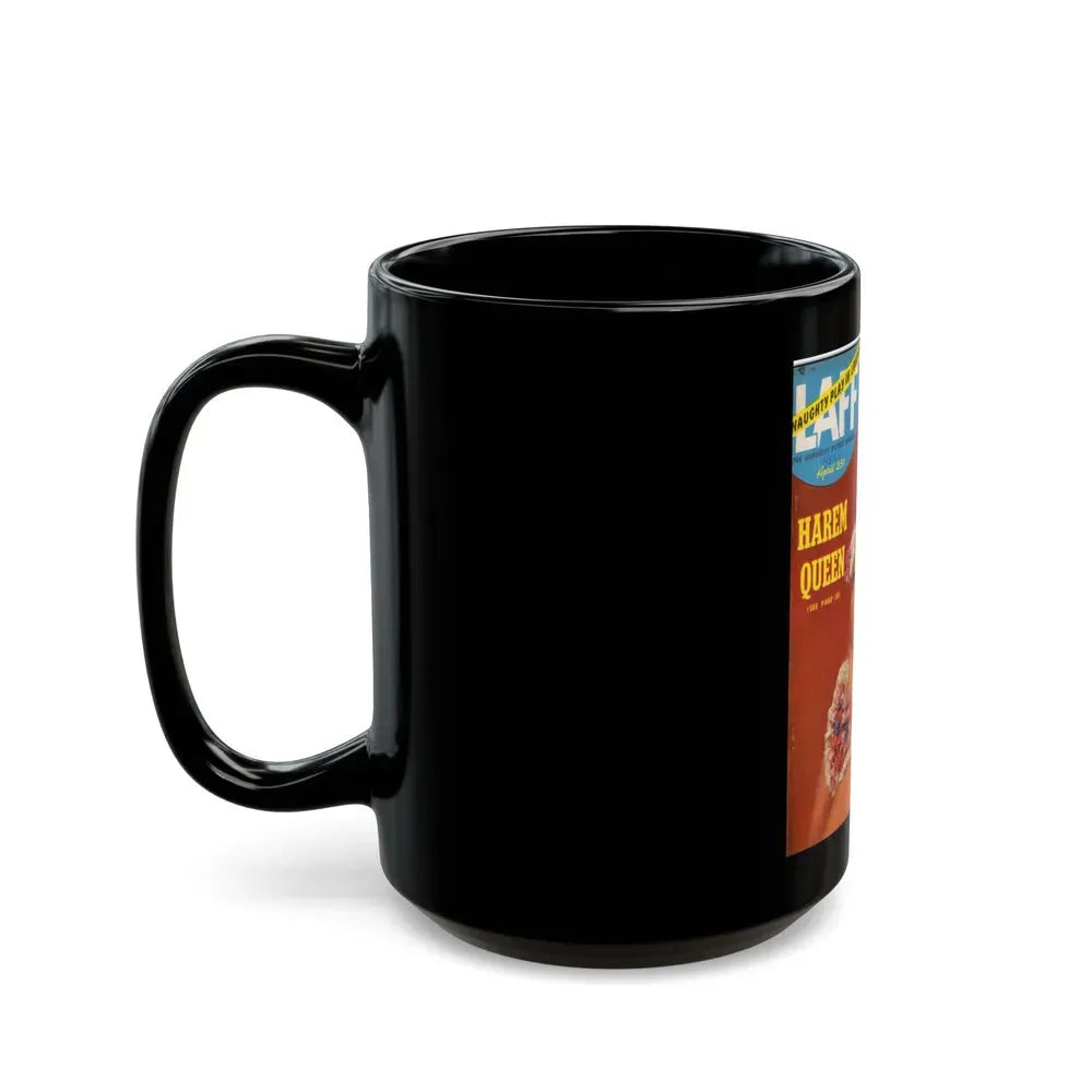 Barbara Nichols #164 - Mag. Cover_1 (Vintage Female Icon) Black Coffee Mug - Go Mug Yourself