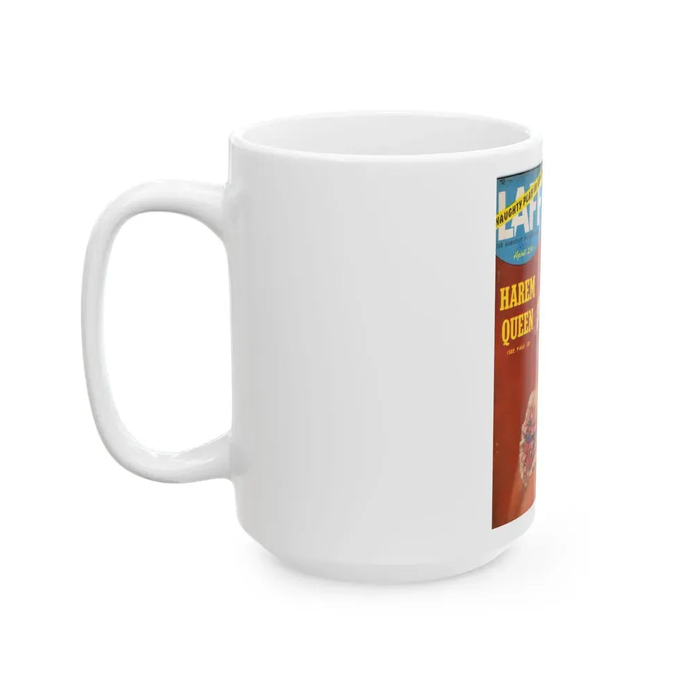 Barbara Nichols #164 - Mag. Cover_1 (Vintage Female Icon) White Coffee Mug - Go Mug Yourself