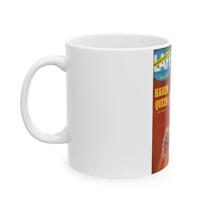 Barbara Nichols #164 - Mag. Cover_1 (Vintage Female Icon) White Coffee Mug - Go Mug Yourself
