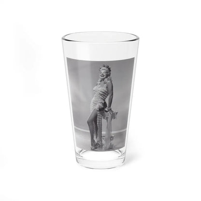 Barbara Nichols #191 (Vintage Female Icon) Pint Glass 16oz-16oz-Go Mug Yourself