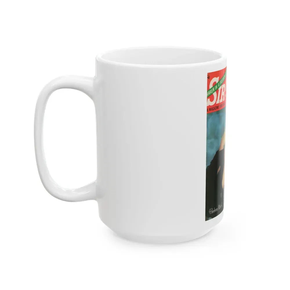 Barbara Nichols #20 - Mag. Cover (Vintage Female Icon) White Coffee Mug - Go Mug Yourself