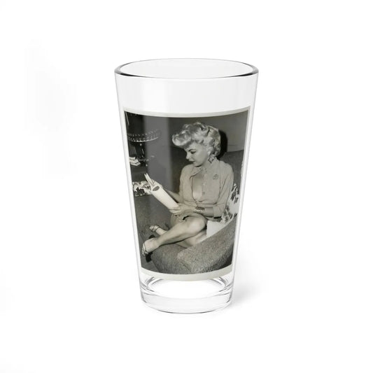 Barbara Nichols #210 (Vintage Female Icon) Pint Glass 16oz-16oz-Go Mug Yourself