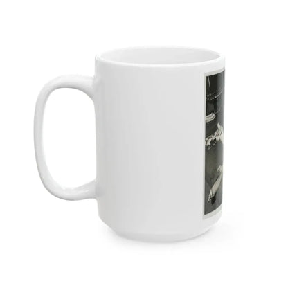 Barbara Nichols #210 (Vintage Female Icon) White Coffee Mug - Go Mug Yourself