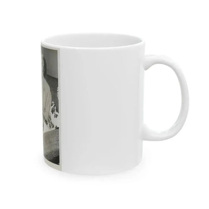 Barbara Nichols #210 (Vintage Female Icon) White Coffee Mug - Go Mug Yourself