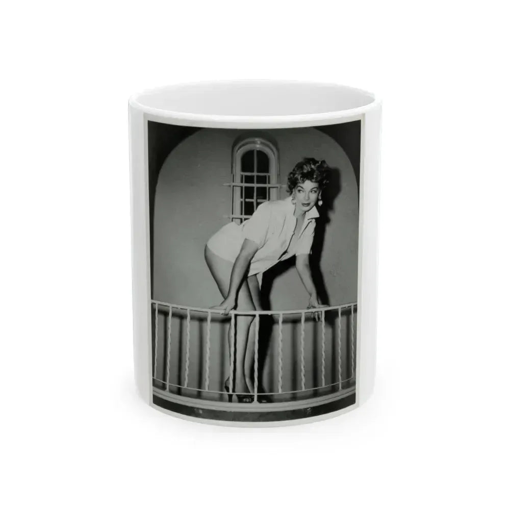 Barbara Nichols #217 (Vintage Female Icon) White Coffee Mug 11oz - Go Mug Yourself