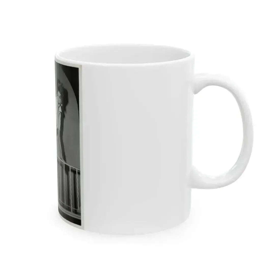 Barbara Nichols #217 (Vintage Female Icon) White Coffee Mug - Go Mug Yourself