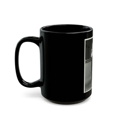 Barbara Nichols #223 (Vintage Female Icon) Black Coffee Mug - Go Mug Yourself