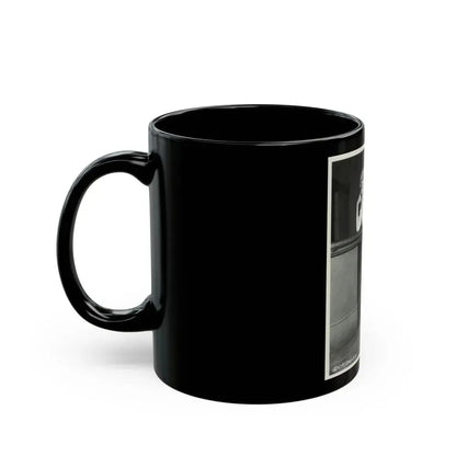 Barbara Nichols #223 (Vintage Female Icon) Black Coffee Mug - Go Mug Yourself