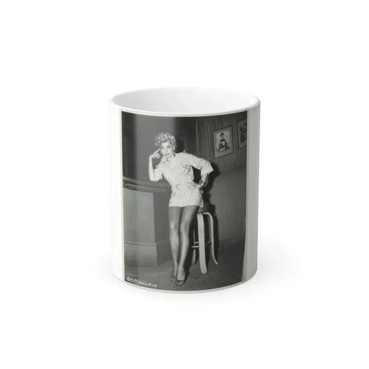 Barbara Nichols #223 (Vintage Female Icon) Color Changing Mug 11oz 11oz - Go Mug Yourself