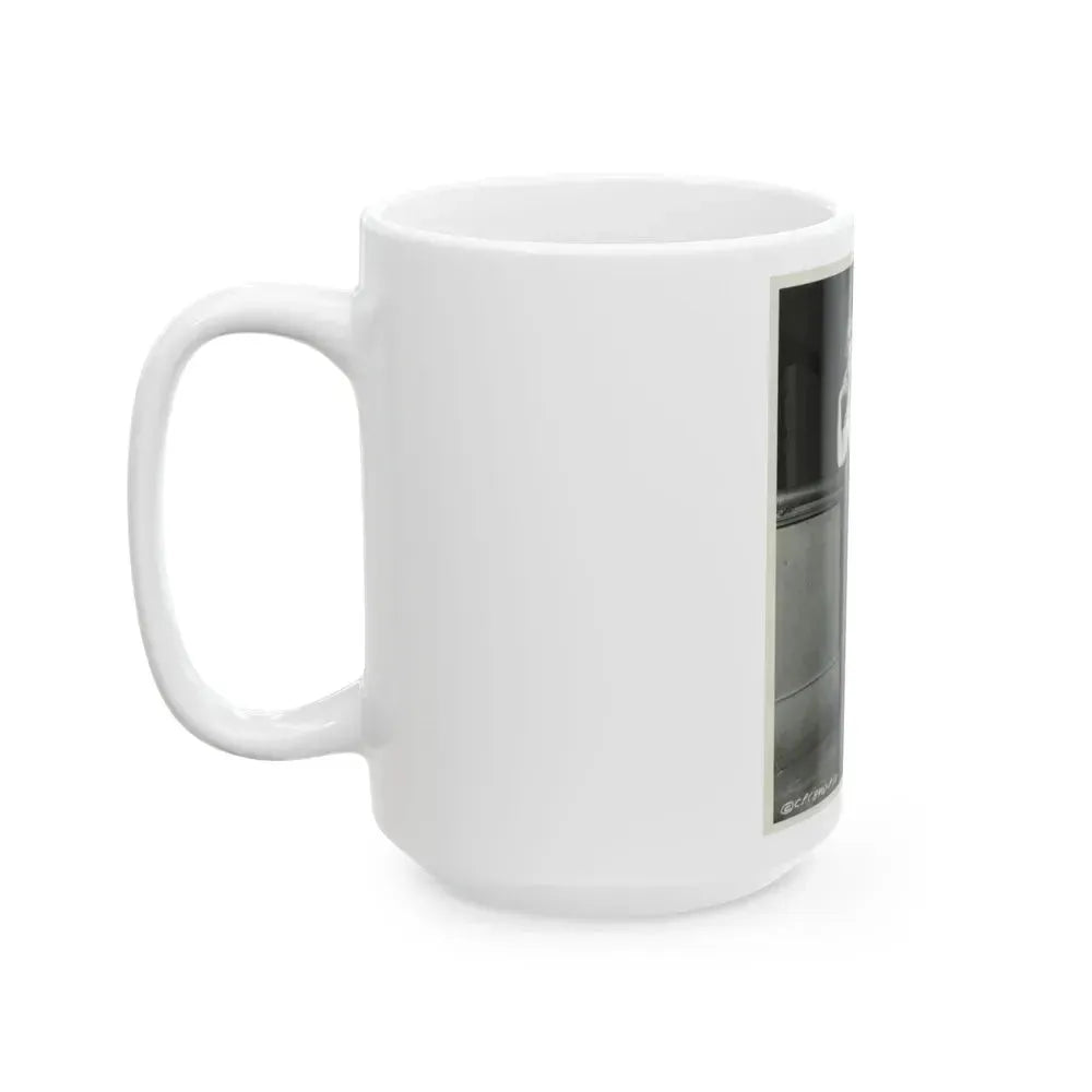 Barbara Nichols #223 (Vintage Female Icon) White Coffee Mug - Go Mug Yourself