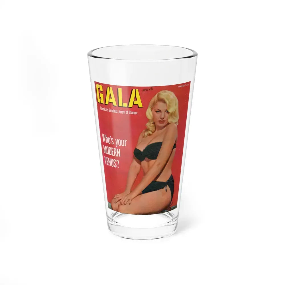 Barbara Nichols #226 - Mag. Cover (Vintage Female Icon) Pint Glass 16oz 16oz - Go Mug Yourself