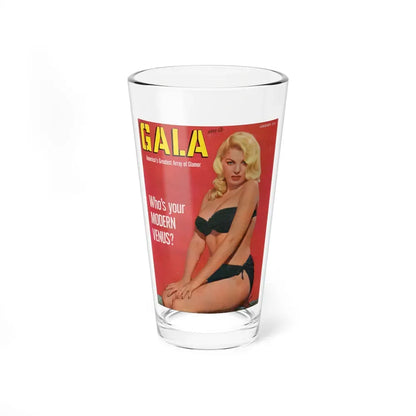 Barbara Nichols #226 - Mag. Cover (Vintage Female Icon) Pint Glass 16oz 16oz - Go Mug Yourself