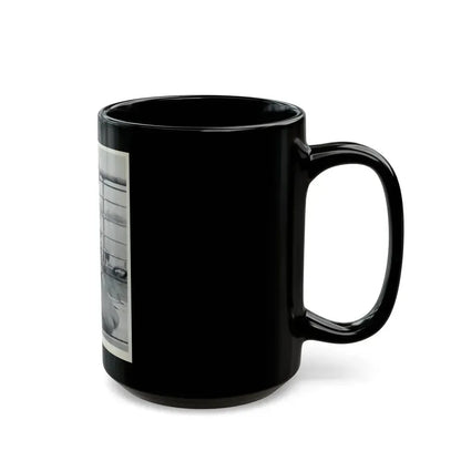 Barbara Nichols #232 (Vintage Female Icon) Black Coffee Mug - Go Mug Yourself