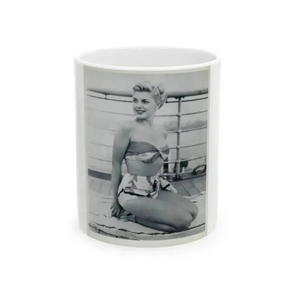 Barbara Nichols #232 (Vintage Female Icon) White Coffee Mug 11oz - Go Mug Yourself