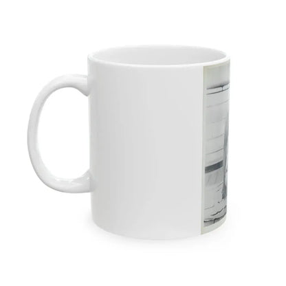 Barbara Nichols #232 (Vintage Female Icon) White Coffee Mug - Go Mug Yourself