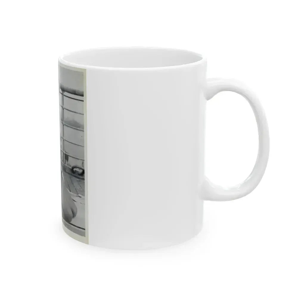 Barbara Nichols #232 (Vintage Female Icon) White Coffee Mug - Go Mug Yourself