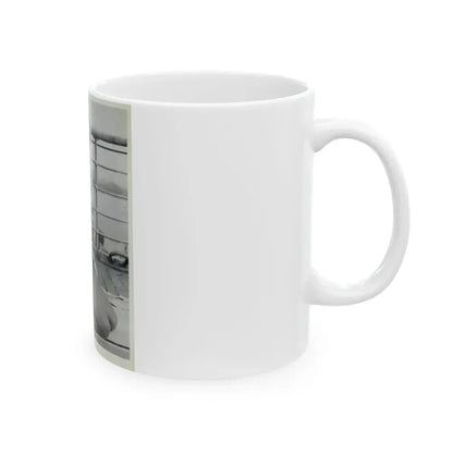 Barbara Nichols #232 (Vintage Female Icon) White Coffee Mug - Go Mug Yourself
