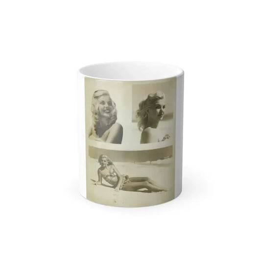 Barbara Nichols #233 (Vintage Female Icon) Color Changing Mug 11oz 11oz - Go Mug Yourself