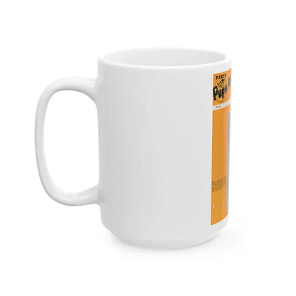 Barbara Nichols #237 - Mag. Cover (Vintage Female Icon) White Coffee Mug - Go Mug Yourself