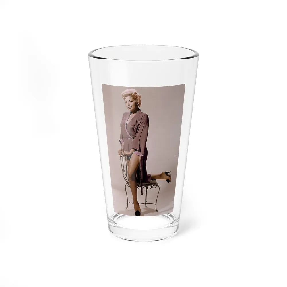 Barbara Nichols #24 (Vintage Female Icon) Pint Glass 16oz-16oz-Go Mug Yourself