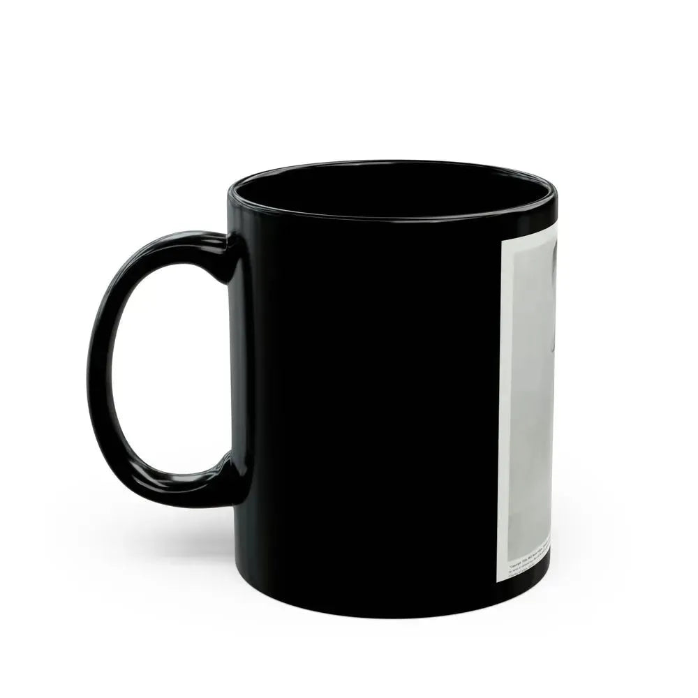 Barbara Nichols #240 (Vintage Female Icon) Black Coffee Mug - Go Mug Yourself
