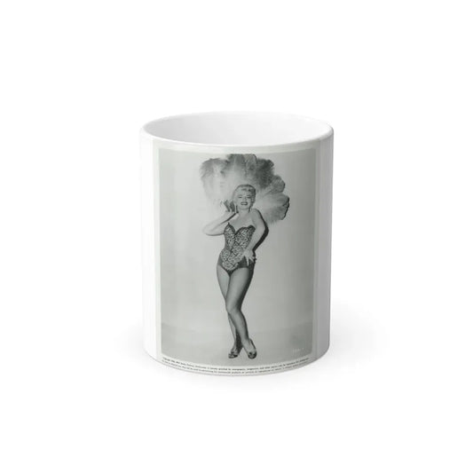 Barbara Nichols #240 (Vintage Female Icon) Color Changing Mug 11oz 11oz - Go Mug Yourself