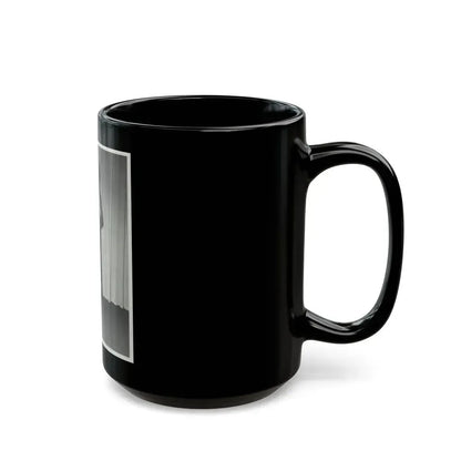Barbara Nichols #243 (Vintage Female Icon) Black Coffee Mug - Go Mug Yourself
