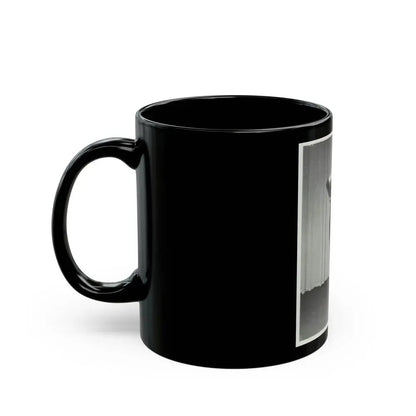 Barbara Nichols #243 (Vintage Female Icon) Black Coffee Mug - Go Mug Yourself