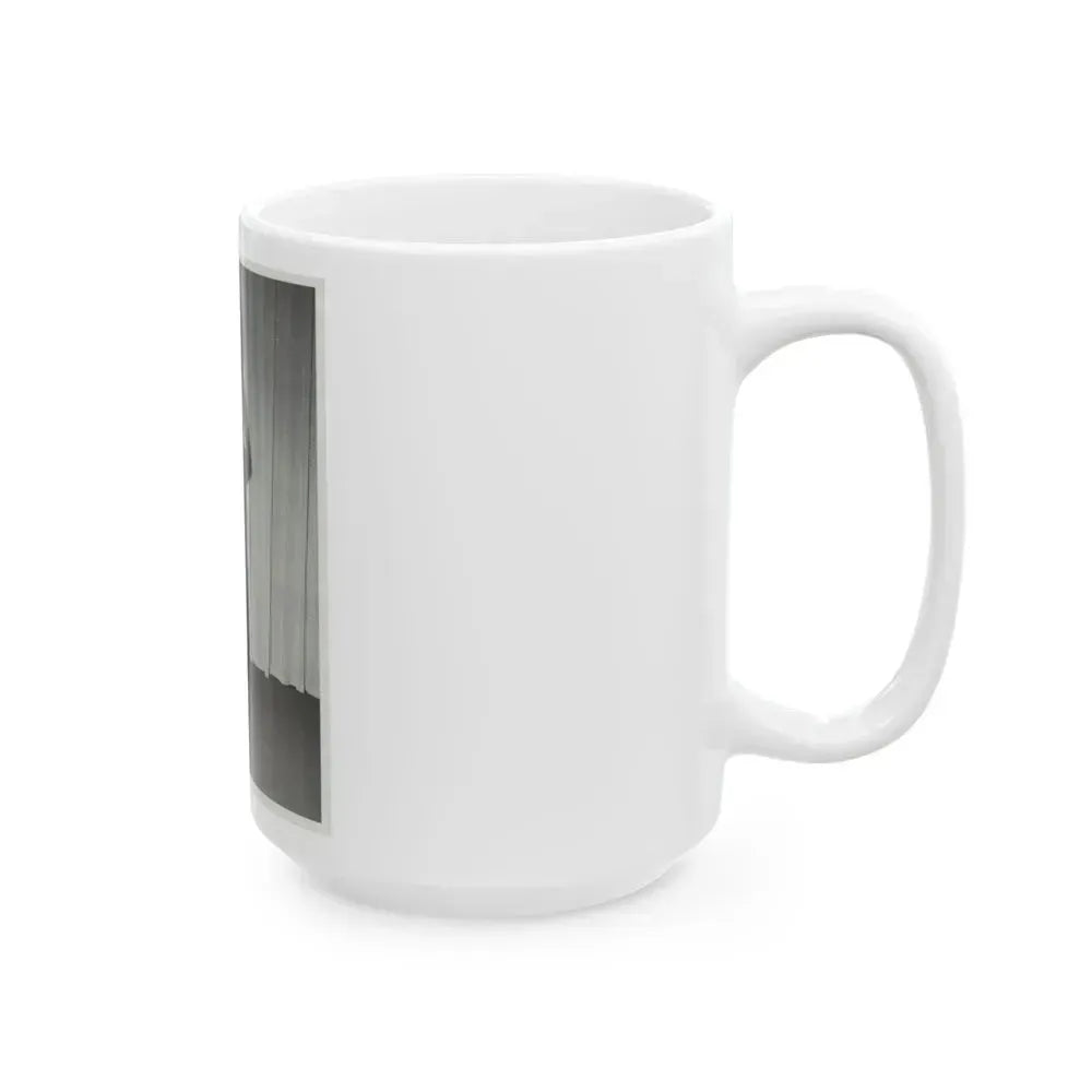 Barbara Nichols #243 (Vintage Female Icon) White Coffee Mug - Go Mug Yourself