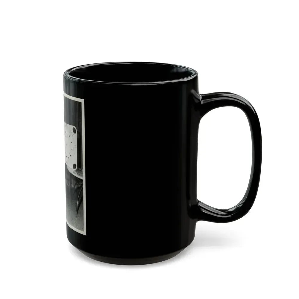 Barbara Nichols #244 (Vintage Female Icon) Black Coffee Mug - Go Mug Yourself