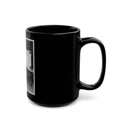 Barbara Nichols #244 (Vintage Female Icon) Black Coffee Mug - Go Mug Yourself