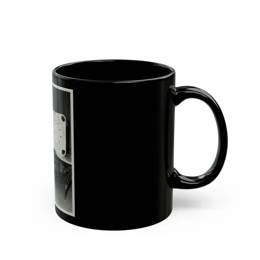 Barbara Nichols #244 (Vintage Female Icon) Black Coffee Mug - Go Mug Yourself