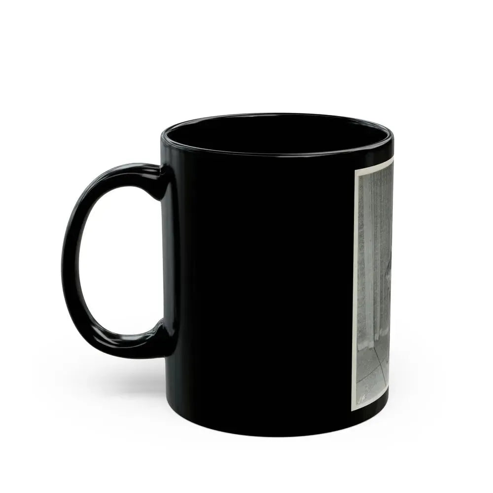 Barbara Nichols #244 (Vintage Female Icon) Black Coffee Mug - Go Mug Yourself