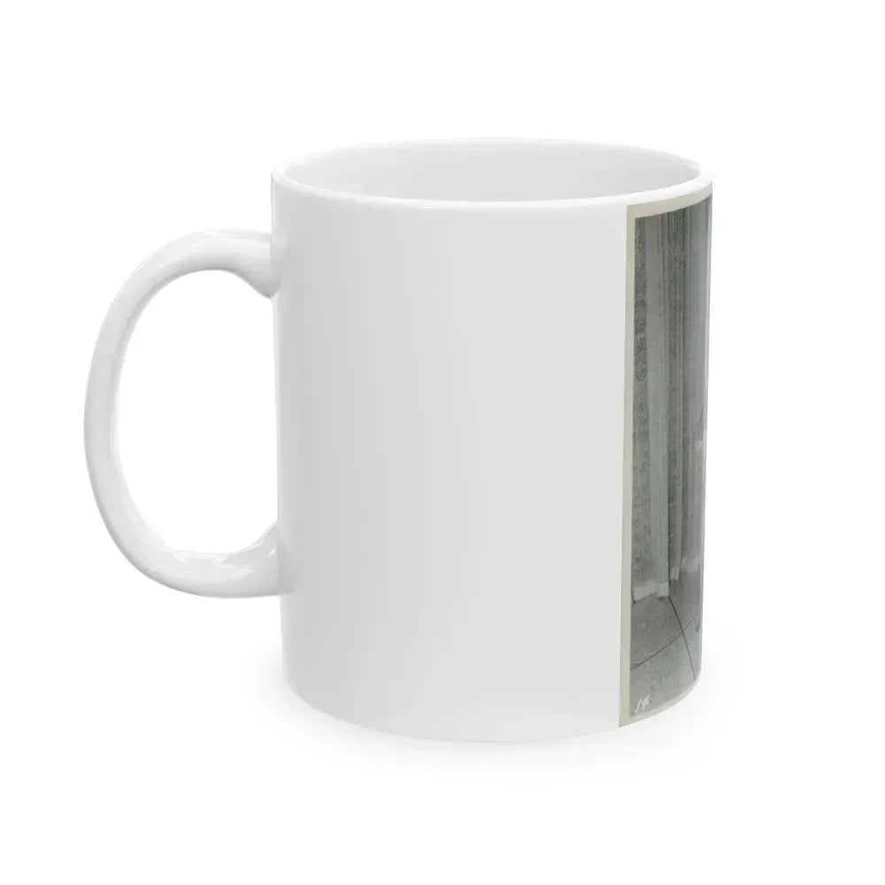 Barbara Nichols #244 (Vintage Female Icon) White Coffee Mug - Go Mug Yourself