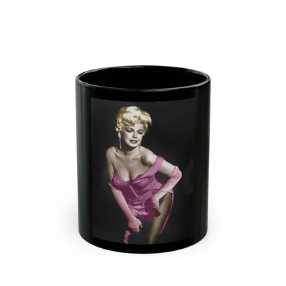 Barbara Nichols #25 (Vintage Female Icon) Black Coffee Mug 11oz - Go Mug Yourself