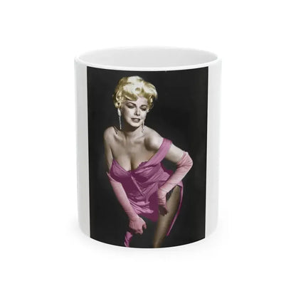 Barbara Nichols #25 (Vintage Female Icon) White Coffee Mug 11oz - Go Mug Yourself