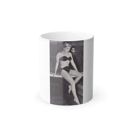 Barbara Nichols #257 (Vintage Female Icon) Color Changing Coffee Mug 11oz - Go Mug Yourself