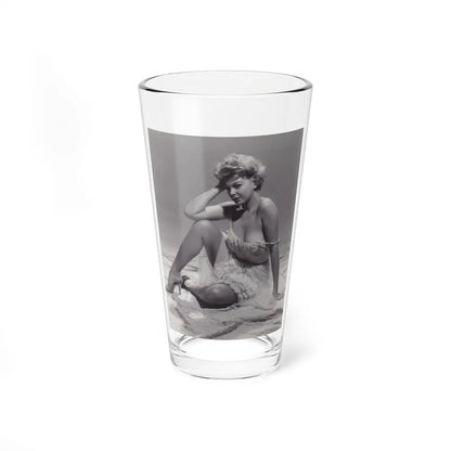 Barbara Nichols #258 (Vintage Female Icon) Pint Glass 16oz-16oz-Go Mug Yourself