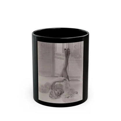 Barbara Nichols #269 (Vintage Female Icon) Black Coffee Mug 11oz - Go Mug Yourself