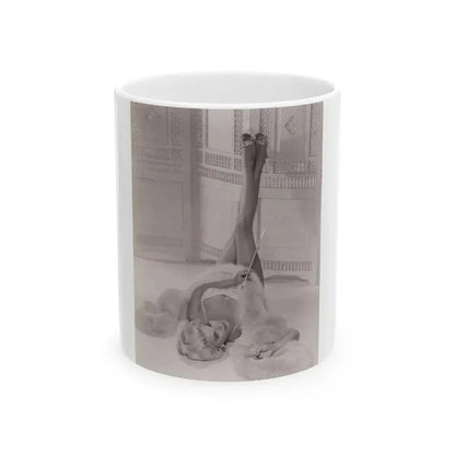 Barbara Nichols #269 (Vintage Female Icon) White Coffee Mug 11oz - Go Mug Yourself