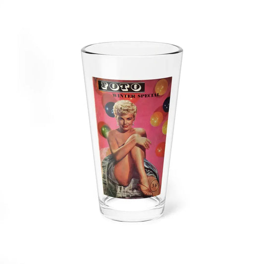 Barbara Nichols #27 - Mag. Cover (Vintage Female Icon) Pint Glass 16oz 16oz - Go Mug Yourself