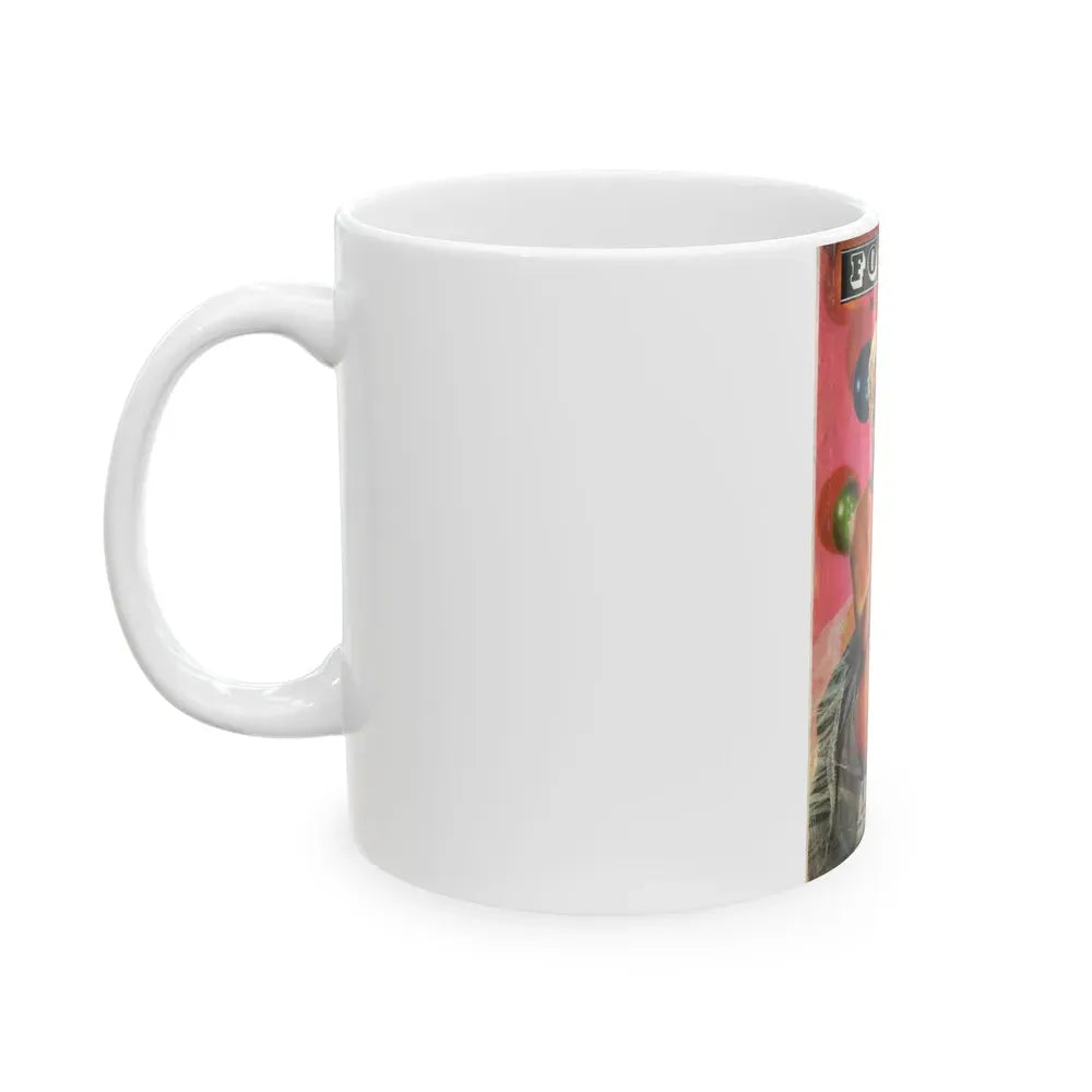 Barbara Nichols #27 - Mag. Cover (Vintage Female Icon) White Coffee Mug - Go Mug Yourself