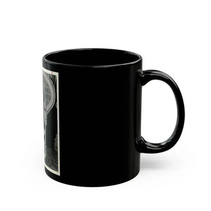 Barbara Nichols #271 (Vintage Female Icon) Black Coffee Mug - Go Mug Yourself